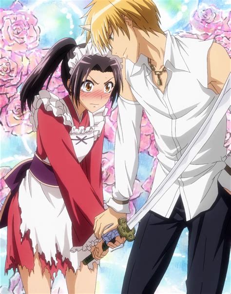 kaichou wa maid sama misaki maid|misaki and usui kiss.